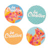 Custom magnetic badge variant 5