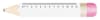Promotional 12 cm ruler, pencil variant 3