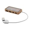 Branded Transparent USB hub variant 2