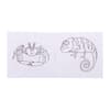 Custom colouring set, animals variant 4