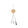 Branded Keyring USB charger cable variant 3