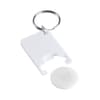 Custom Branded Trolley coin keyring variant 5