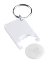Custom Branded Trolley coin keyring variant 3