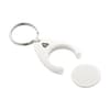 Custom Branded RABS trolley coin keyring variant 4