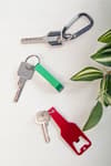 Custom Printed Bottle opener keyring variant 4