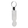 Custom Branded Trolley coin keyring variant 2