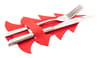 Promotional RPET Christmas cutlery holder set variant 5