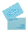 Custom tearproof business cards variant 3