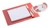Promotional Christmas magnetic notepad, Santa Claus variant 4
