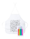 Custom Branded Colouring apron variant 1