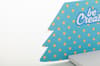 Custom sticky notepad, Christmas tree variant 3