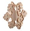 Promotional Christmas card, snowflake variant 3