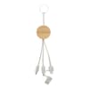 Branded Keyring USB charger cable variant 2