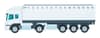 Promotional 15 cm ruler, truck variant 3