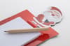 Promotional Christmas magnetic notepad, Santa Claus variant 5