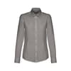 Custom Branded THC TOKYO WOMEN. Women's long-sleeved oxford shirt with pearl coloured buttons variant 9