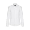 Custom Branded THC TOKYO WOMEN WH. Women's long-sleeved oxford shirt with pearl coloured buttons. White variant 1