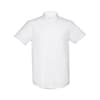 Custom Branded THC LONDON WH. Men's short-sleeved oxford shirt. White variant 2
