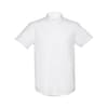 Custom Branded THC LONDON WH. Men's short-sleeved oxford shirt. White variant 1