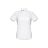 Custom Branded THC LONDON WOMEN WH. Women's short-sleeved oxford shirt. White variant 1