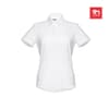 Custom Branded THC LONDON WOMEN WH. Women's short-sleeved oxford shirt. White variant 5