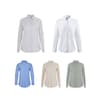 Custom Branded VL PRITHVI WOMEN. Oxford shirt (180 g/m²) for women, made from cotton (50%), polyester (45%) and elastane (5%) variant 24