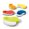 Promotional SIZA. White TPR eraser with PP protective cover variant 8