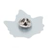 Custom Branded Aluminium Clutch Pin Badge (UK Made: Bespoke 25mm) variant 2