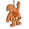 Promotional Bamboo Christmas Decorations (UK Made) variant 3