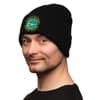 Custom Branded Circular Patched Beanie Hat variant 2