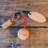 Custom Printed Cork Keyring Bottle Stopper variant 2
