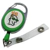 Promotional Carabiner Pull Reel with Decal variant 2