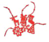 Promotional Set Of 6 Felt Tree Hangers variant 2