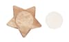 Promotional Candle On Star Wooden Base variant 2