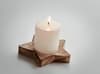 Promotional Candle On Star Wooden Base variant 5