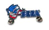 Promotional Stamped Iron Soft Enamel Badge (30mm) variant 2