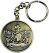 Promotional Stamped Iron Soft Enamel Keyring (50mm) variant 2