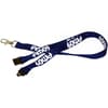 Custom Branded 15mm Flat Weave Nylon Lanyard variant 2