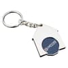 Custom Branded House Shaped Trolley Coin Keyring (Full Colour Print) variant 5