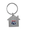Promotional Metal Key Holder House variant 3