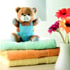 Promotional Bear Plush W/ Advertising Pants variant 3