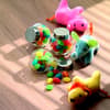 Custom Printed Glass Jar With Jelly Beans Kc7103 variant 5