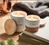 Promotional Bamboo Plant Based Wax Candle 80 Gr variant 4