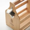 Custom Printed 6 Beer Crate In Bamboo variant 4
