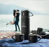 Custom Printed Stainless Steel Double Wall Water Bottle And Cup Set variant 5