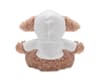 Custom Branded Bunny Plush Wearing A Hoodie variant 2