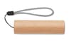 Branded Beech Wood Rechargeable Torch variant 2