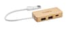 Branded Bamboo Usb 3 Ports Hub variant 4