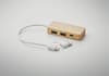 Branded Bamboo Usb 3 Ports Hub variant 5