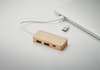 Branded Bamboo Usb 3 Ports Hub variant 7